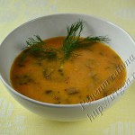 суп гороховый с тыквой и грибами в мультиварке