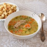 суп гороховый с ребрышками в мультиварке